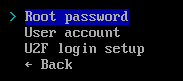 Authentication 界面